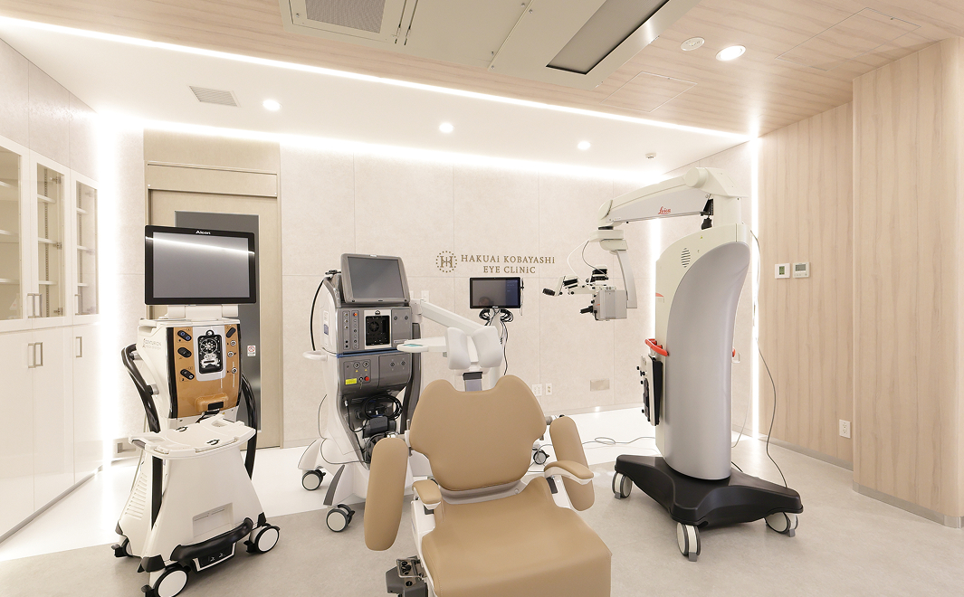 最新の医療機器による体に負担の少ない日帰り白内障手術