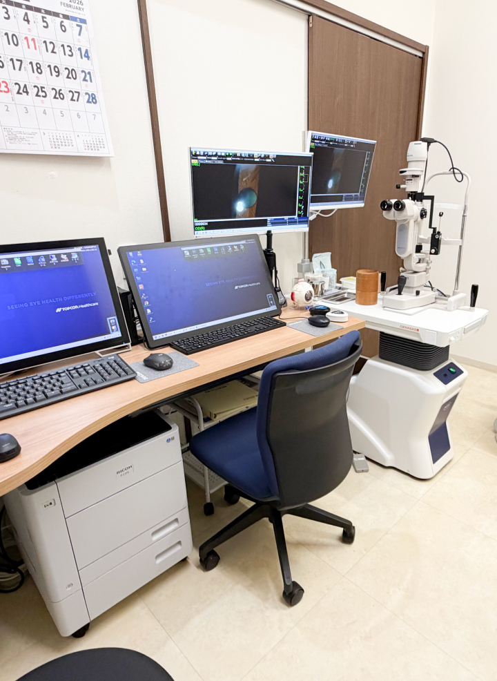 眼科専門医による丁寧な眼科医療